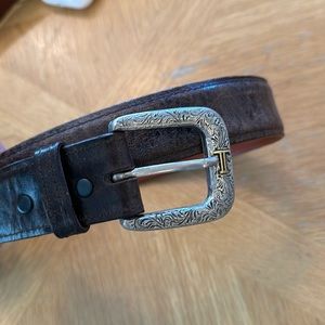 Lucchese Smooth Goat Belt